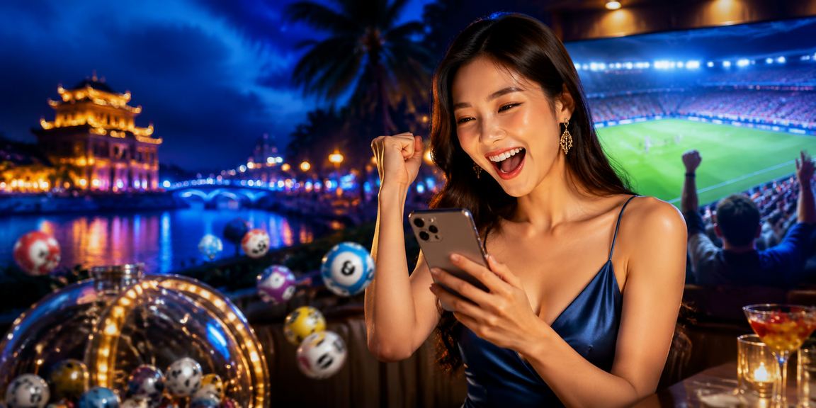 Người dùng tại Huế trải nghiệm xổ số và game trực tuyến trên điện thoại di động