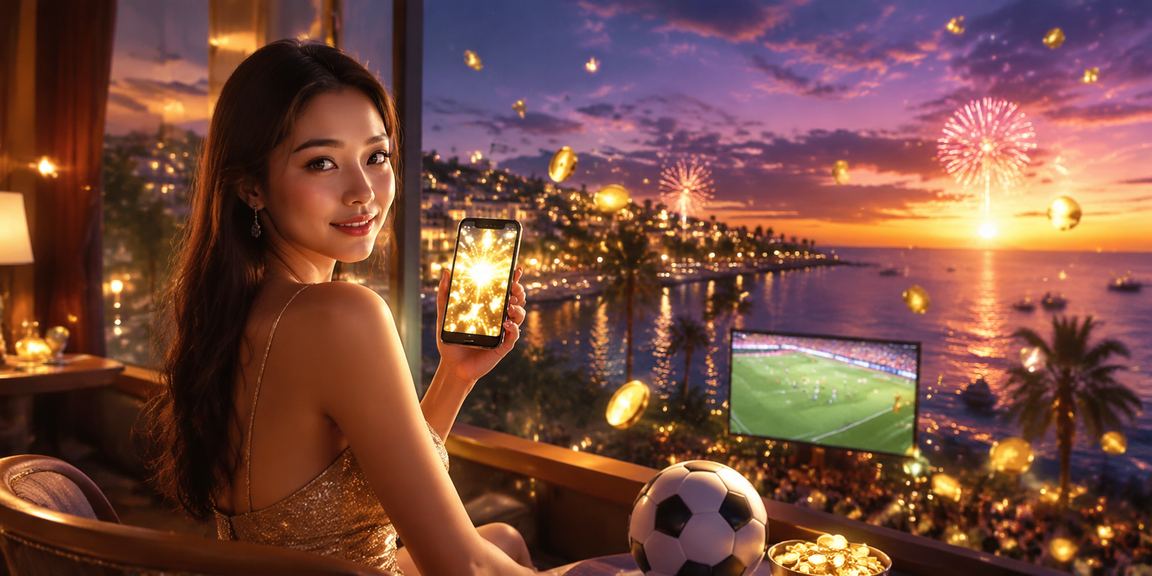 Người dùng tại Phú Quốc xem tỷ lệ kèo bóng đá trên điện thoại bên ly cà phê